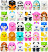 Animal Squishy Toy Set - 30 Count