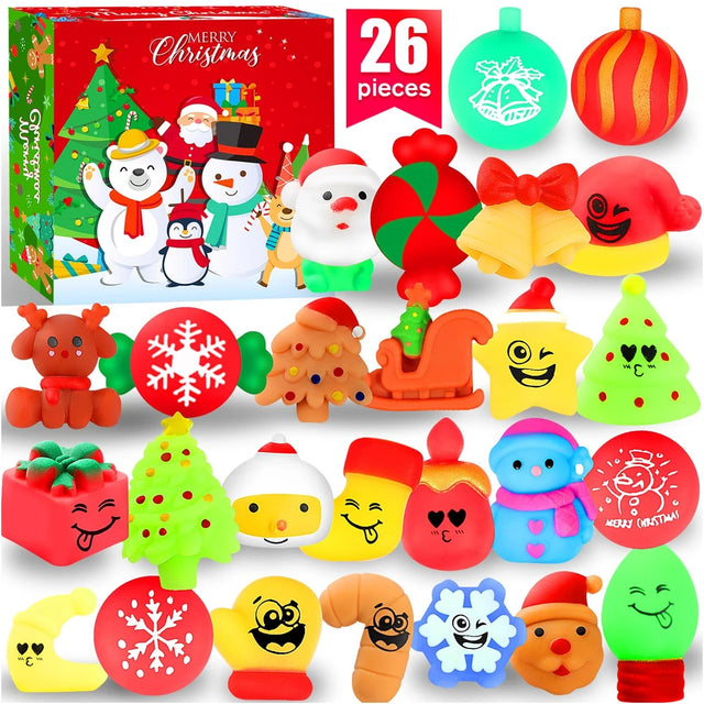 Christmas Squishies - 26 Count