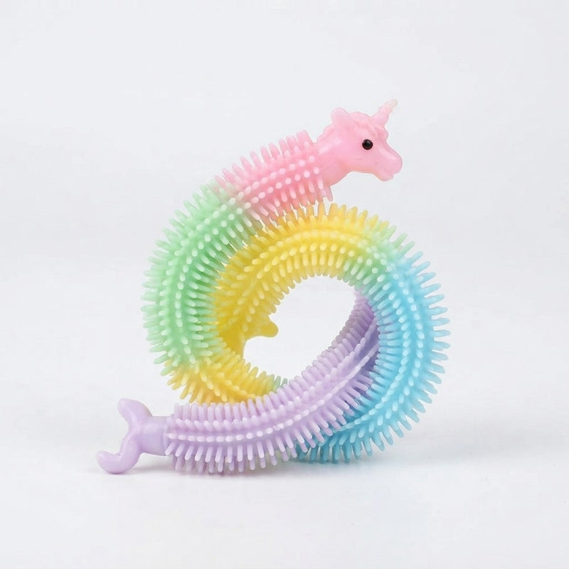 Unicorn Worm Squishy Toy