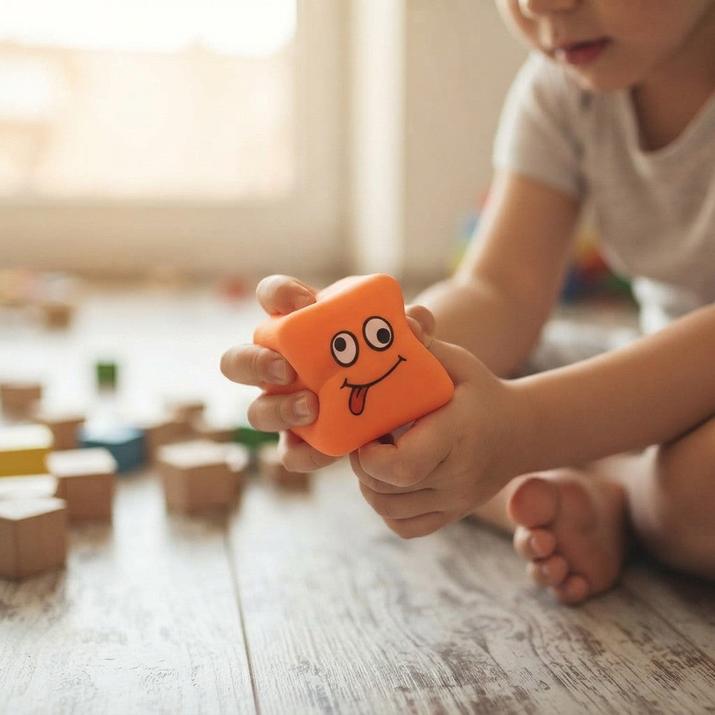 Cube Squishy Toy Set - 24 Count